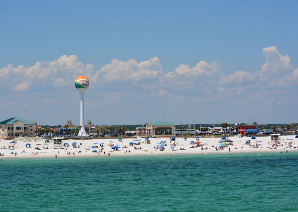 #62. Pensacola, Florida (tie)